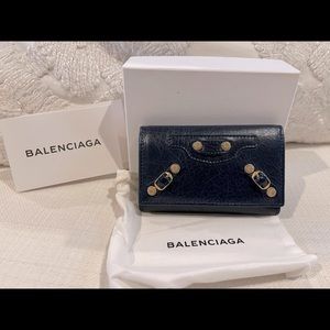 Balenciaga key and card holder